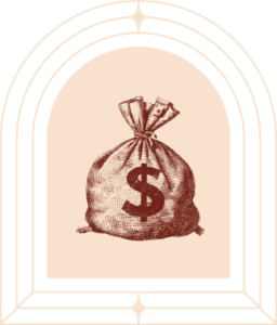 Geldbeutel mit Dollarzeichen