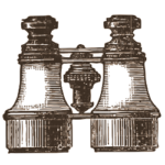 Antikes Opernglas, Vintage-Fernglas