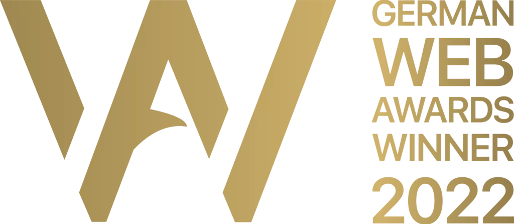German Web Awards 2022 Gewinnerlogo