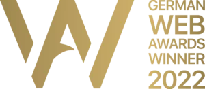 German Web Awards 2022 Gewinnerlogo