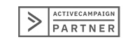 Logo von ActiveCampaign, unserem Partner für automatisiertes E-Mail Marketing. Das Logo zeigt 'ActiveCampaign'Schriftzug und demonstriert unser Engagement für fortschrittliche und effektive Kommunikationsstrategien.