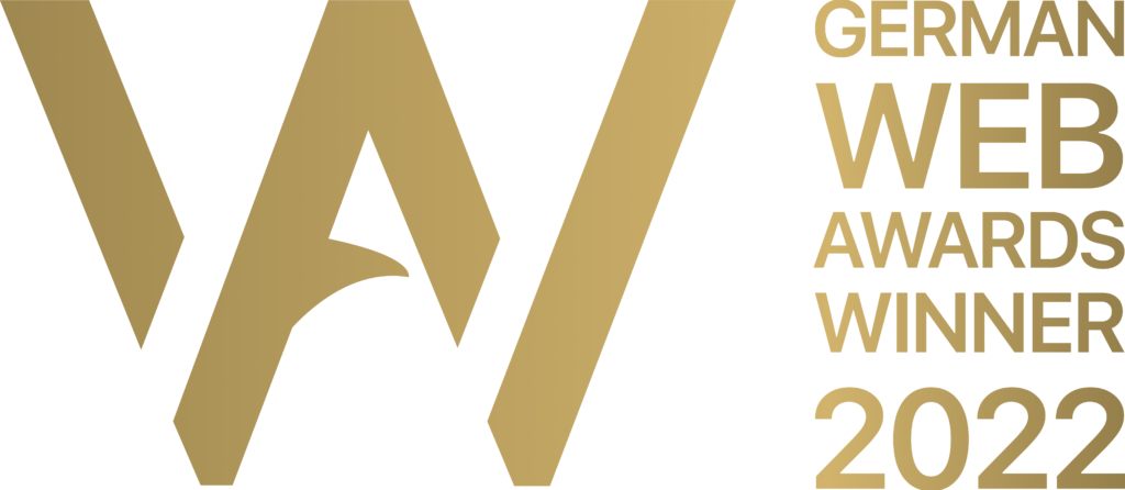 German Web Awards 2022 Gewinnerlogo