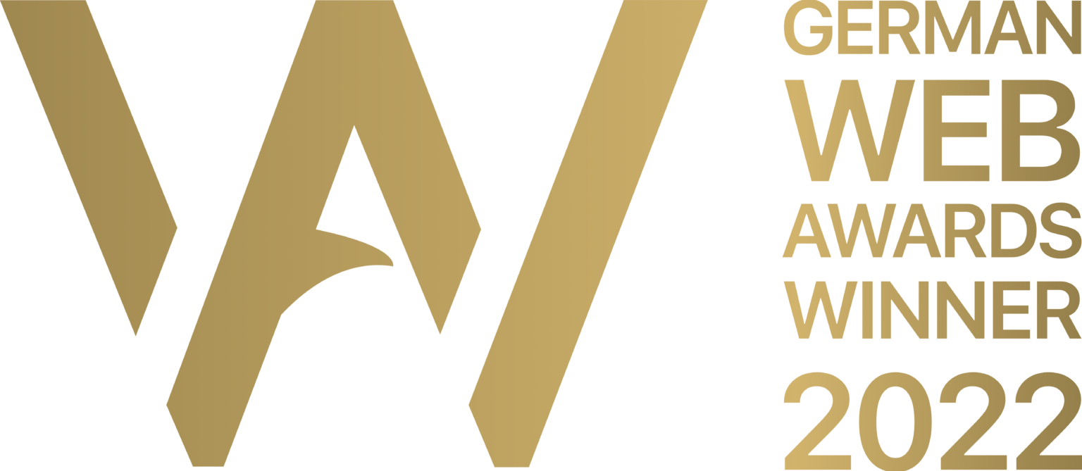 German Web Awards 2022 Gewinnerlogo