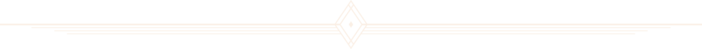 Dekoratives Element mit Linien und Rautenform
