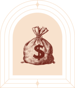 Geldbeutel mit Dollarzeichen